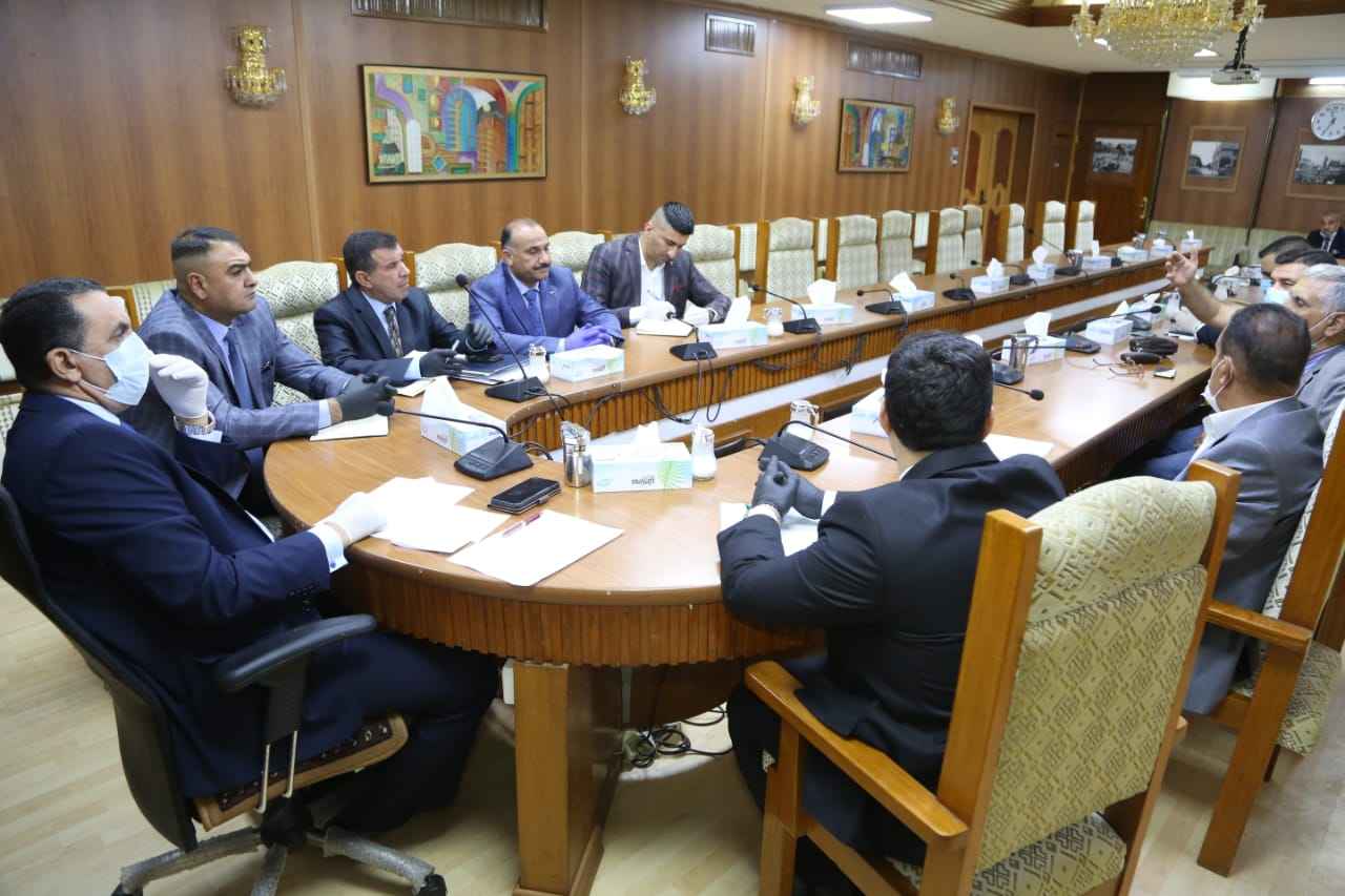 الجبوري  يبحث جهود اكمال متطلبات مطار كركوك ومعالجة التعارضات الفنية 