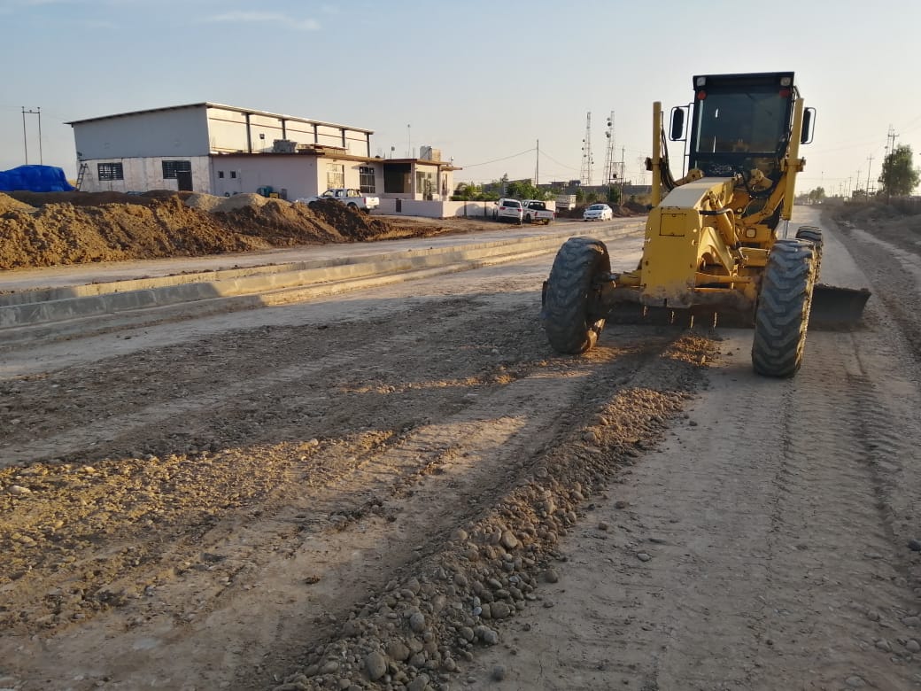 أستمرار جهود تأهيل طريق تازة القديم