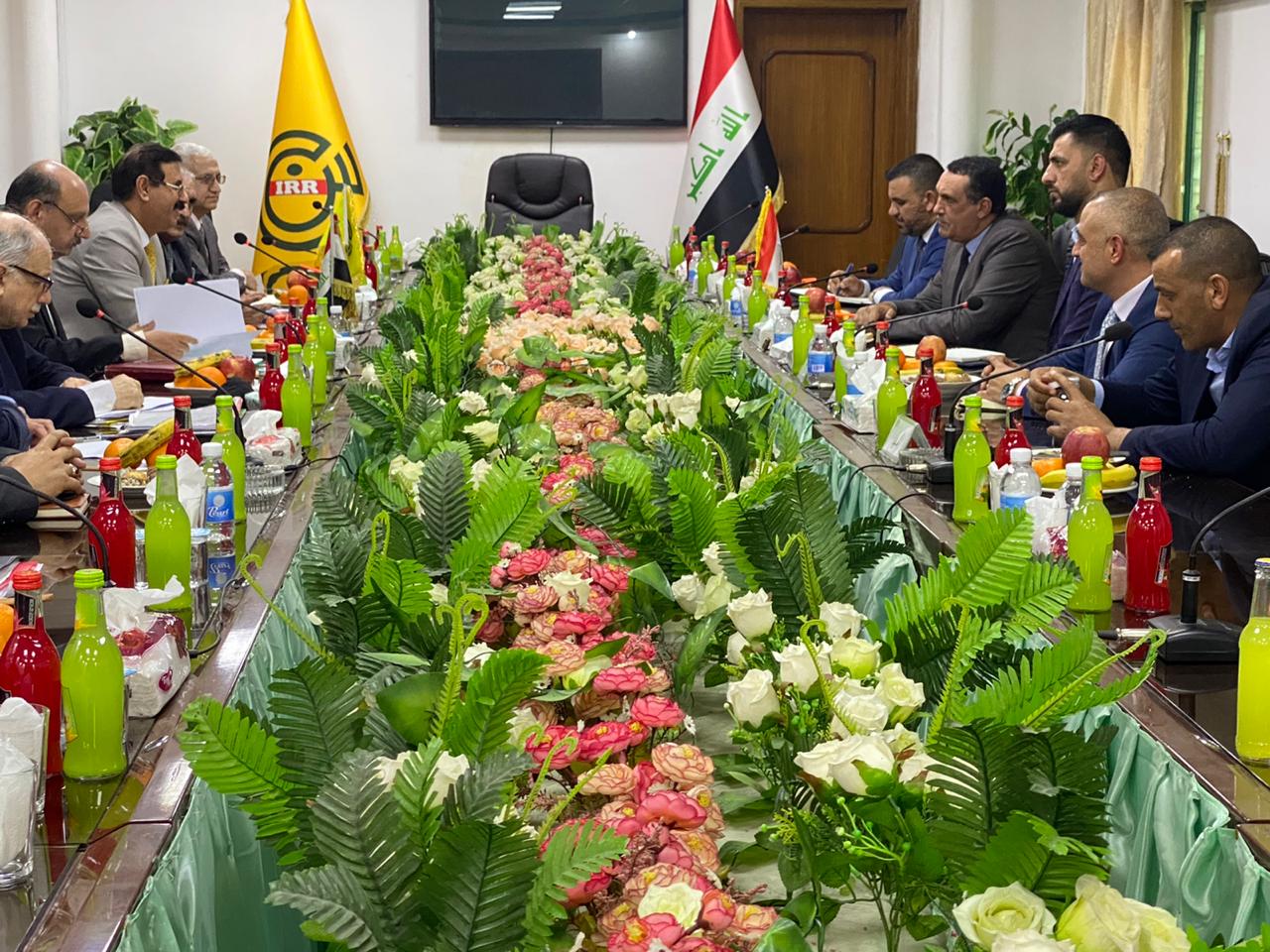 الجبوري  يوكد اهمية اعادة خدمات سكك الحديد ،ويوكد دعم الادارة لأحياء عملها 