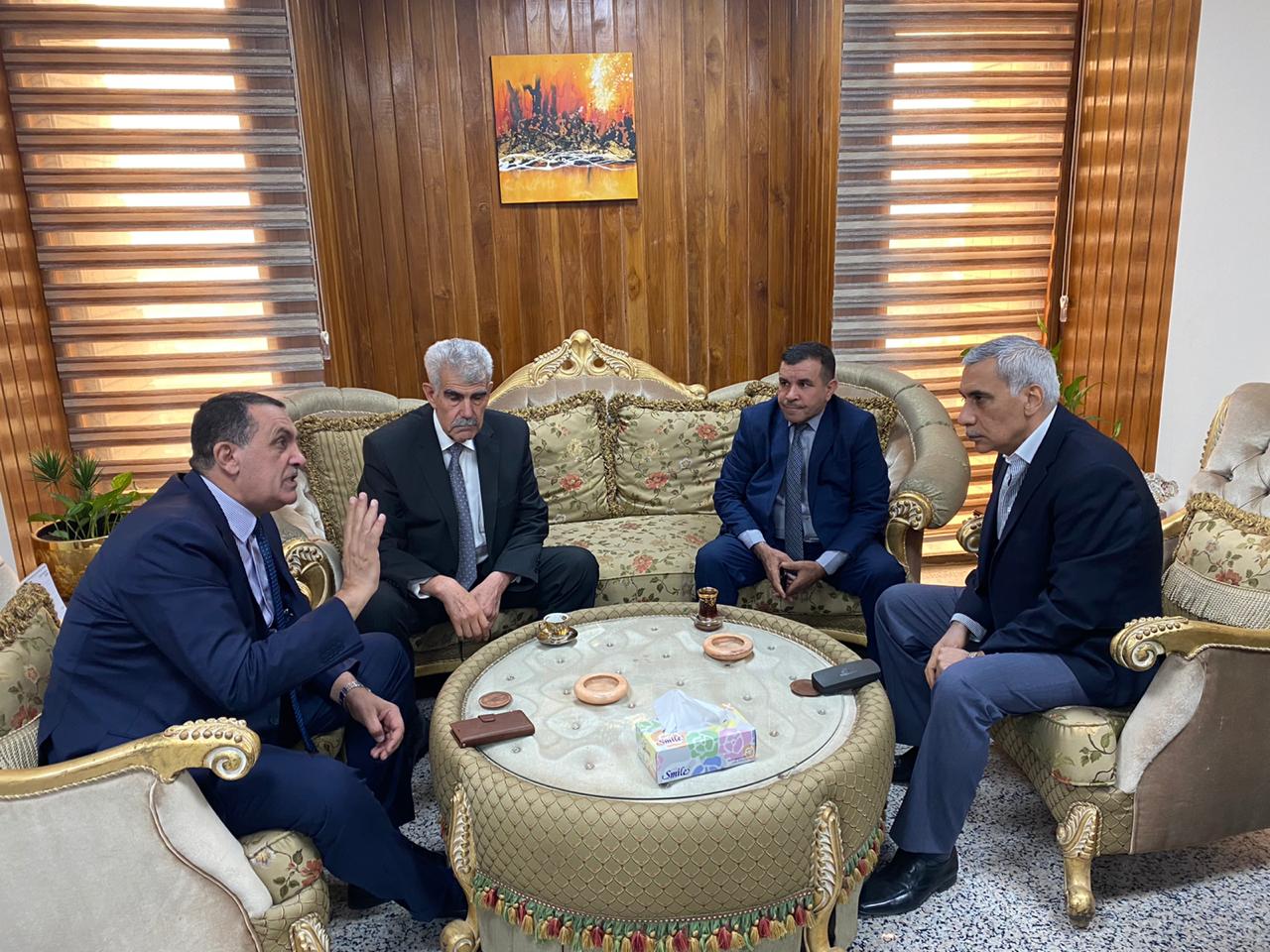   الجبوري يبحث مع وزارة الكهرباء دعم تطوير شبكاتها ومحطاتها وتجهيز لمواطني كركوك