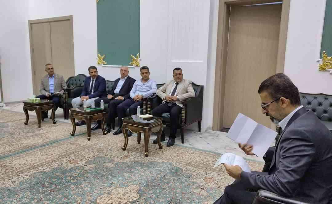 دعماً لتوجيهات رئيس مجلس الوزراء ..    محافظ كركوك ..   يبحث جهود دعم انجاح الاحصاء