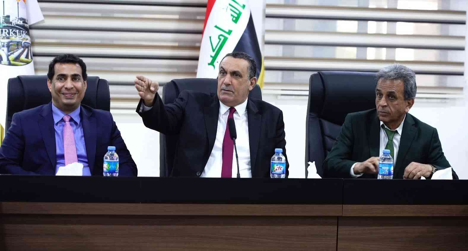 مديرية طرق وجسور كركوك ..  تنظم جلسة عرض فنية لمقترح انشاء جسر الذهب الأسود  ومشروع الطريق الحولي من الجهة الغربية لكركوك .