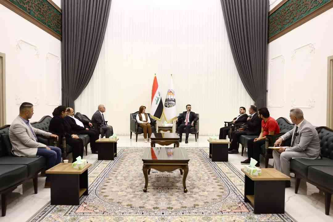 الصابئة المندائيين يهنئون محافظ كركوك .