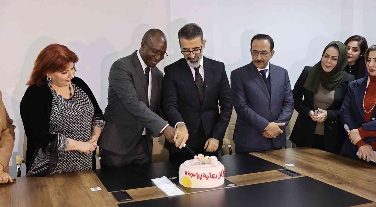 افتتح السيد محافظ كركوك ريبوار طه   مركز رعاية الاسرة في كركوك بأشراف قسم شؤون المرأة والأسرة  والطفل ،