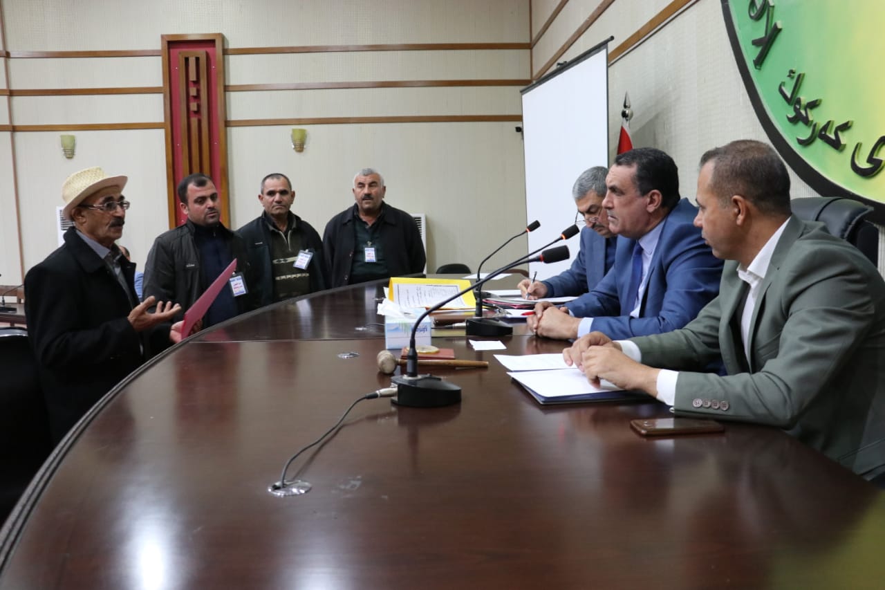    الجبوري  شرف لنا خدمة مواطني كركوك