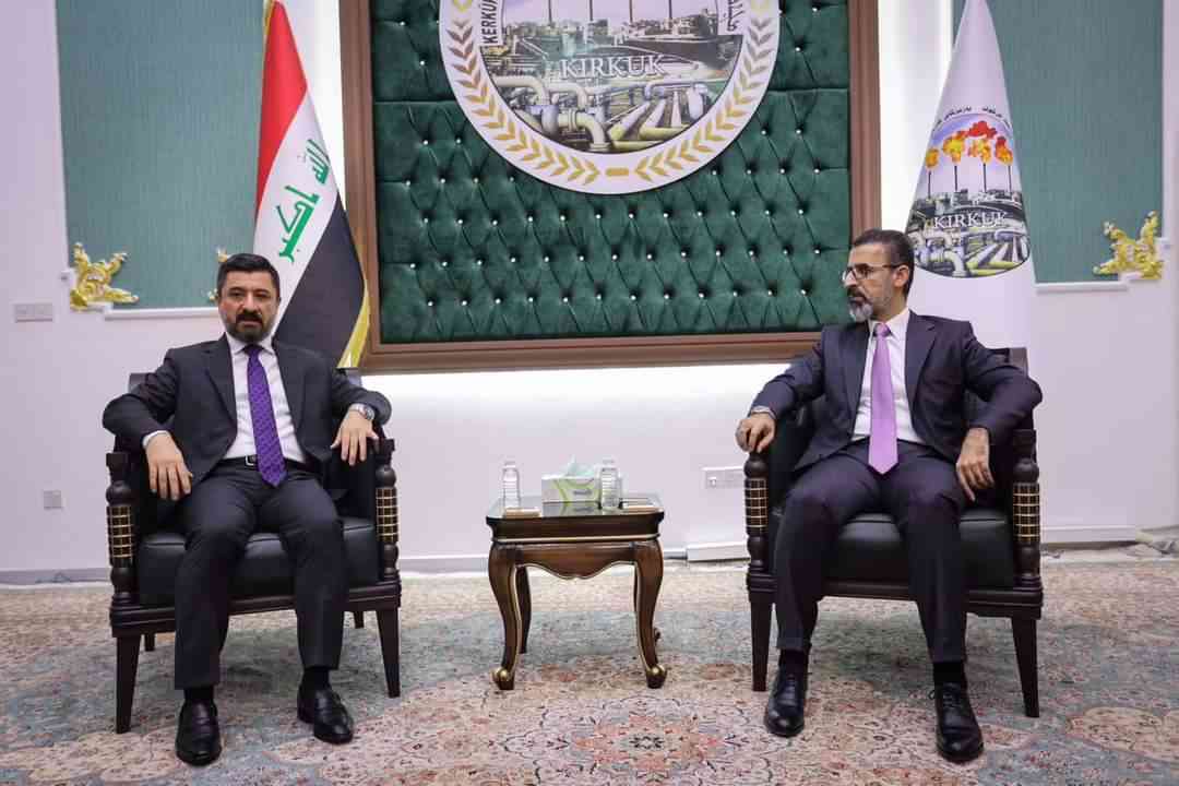 معالي وزير العدل ..  يصل مبنى محافظة كركوك .