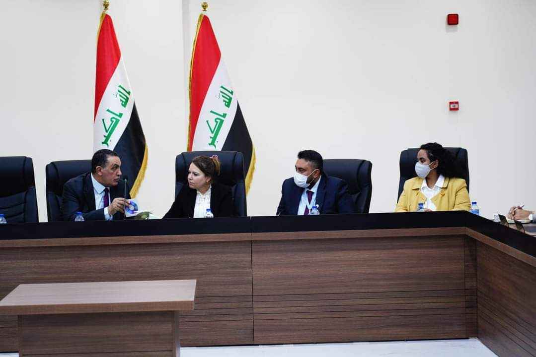 الجبوري .. يبحث مع وفد اممي رفيع قضية المختطفين والمغيبين وملف حقوق الانسان .