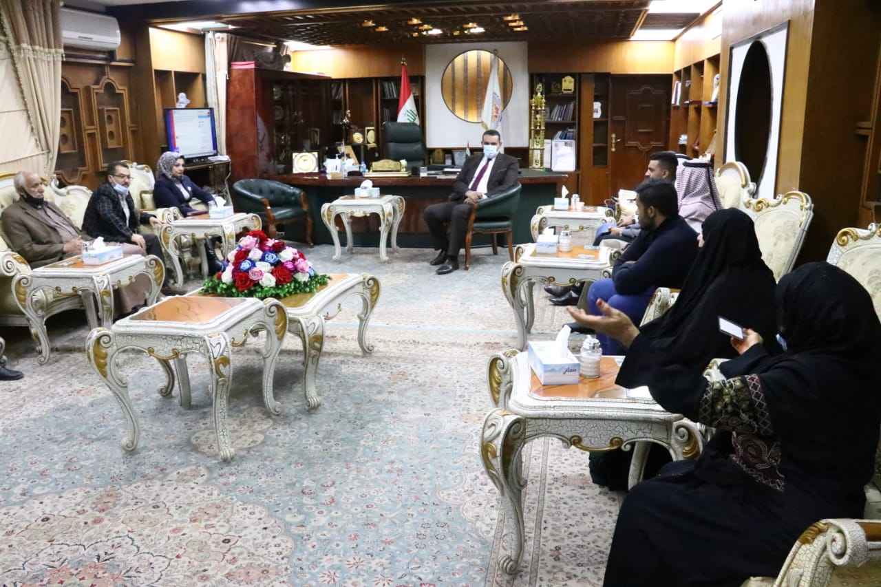  الجبوري يؤكد اهمية حسم وحل قضية المعتقلين والمغيبين في كركوك 