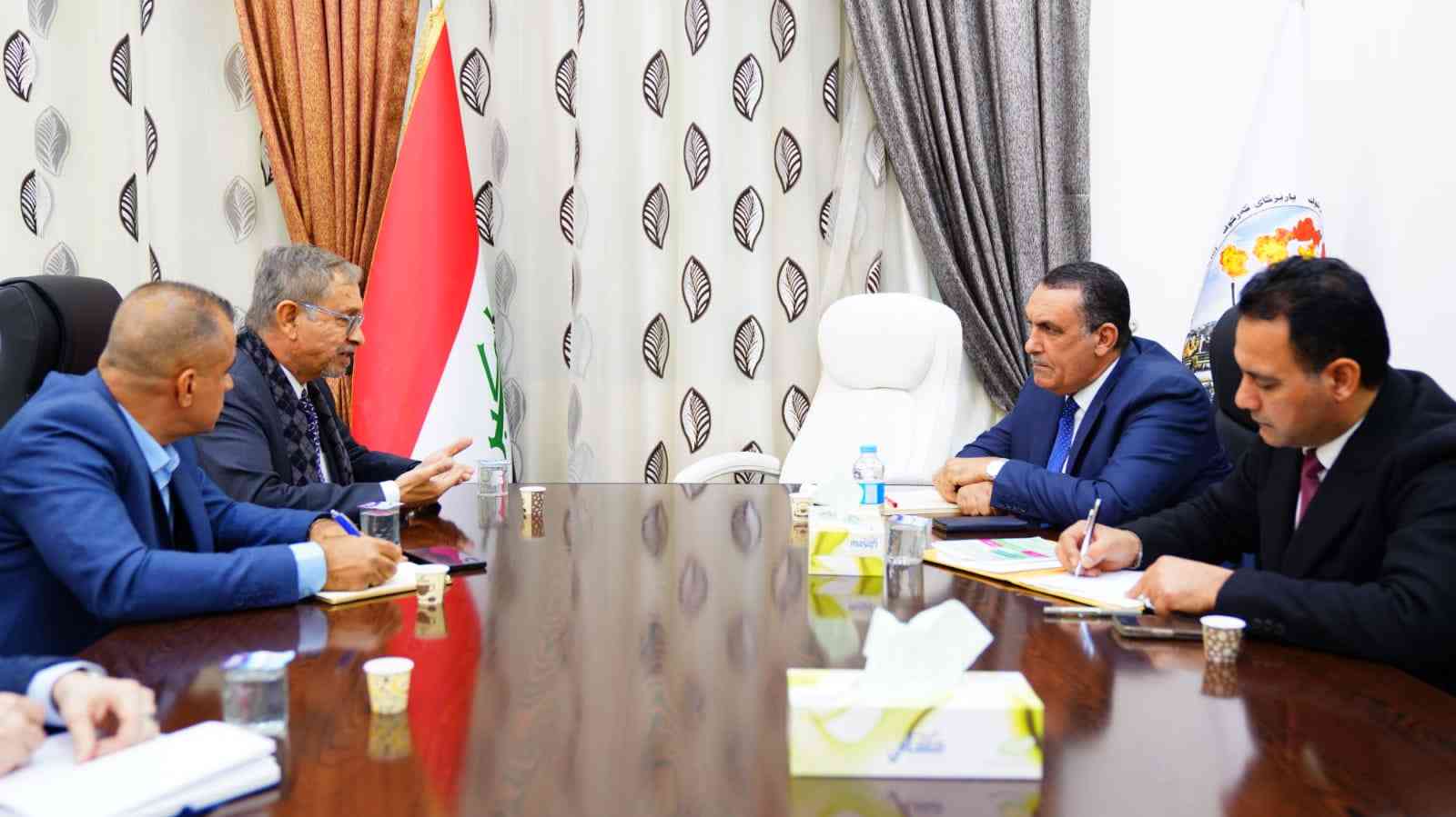 الجبوري .. يلتقي رئيس فريق الدعم لبعثة اليونامي في العراق .