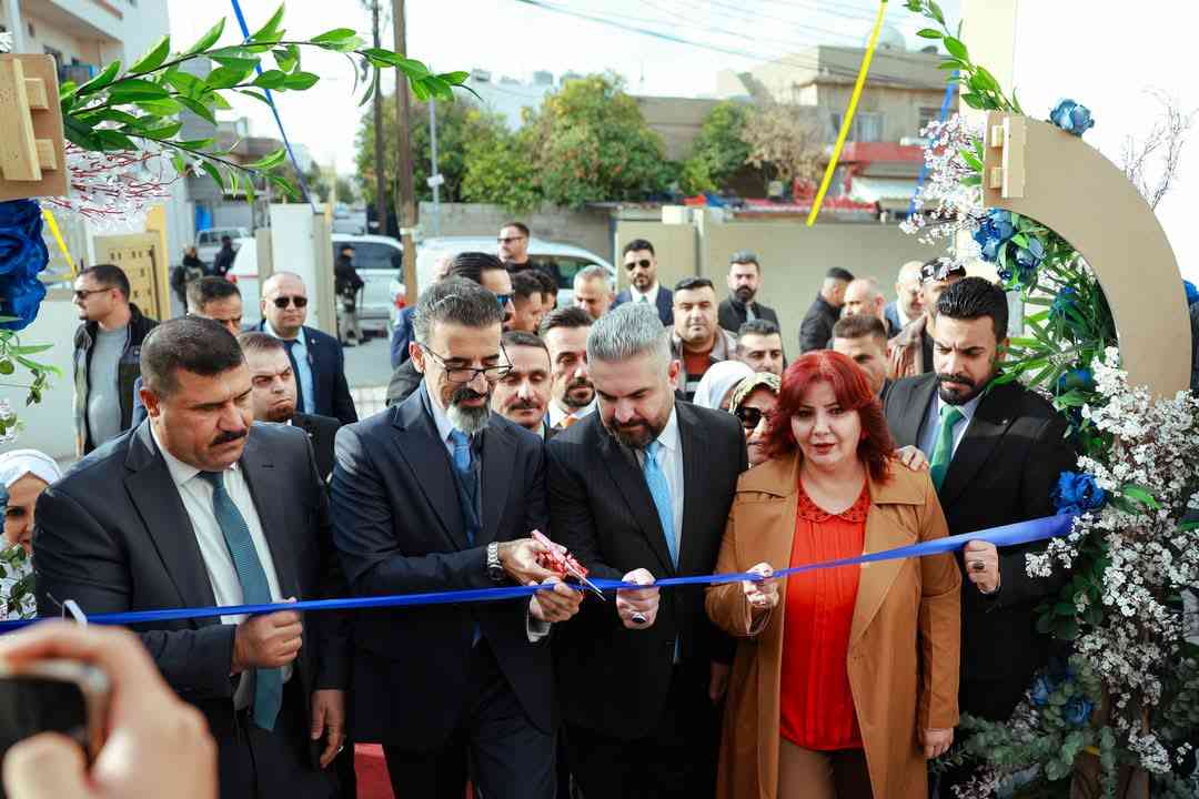 محافظ كركوك ريبوار طه مصطفى   يفتتح مدرسة آق قوينلو التركمانية الحكومية ذات المعايير الدولية