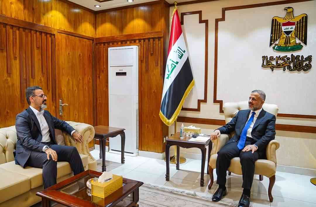 نائب رئيس مجلس الوزراء - وزير التخطيط ، يلتقي محافظ كركوك   ويبحثان واقع المشاريع..