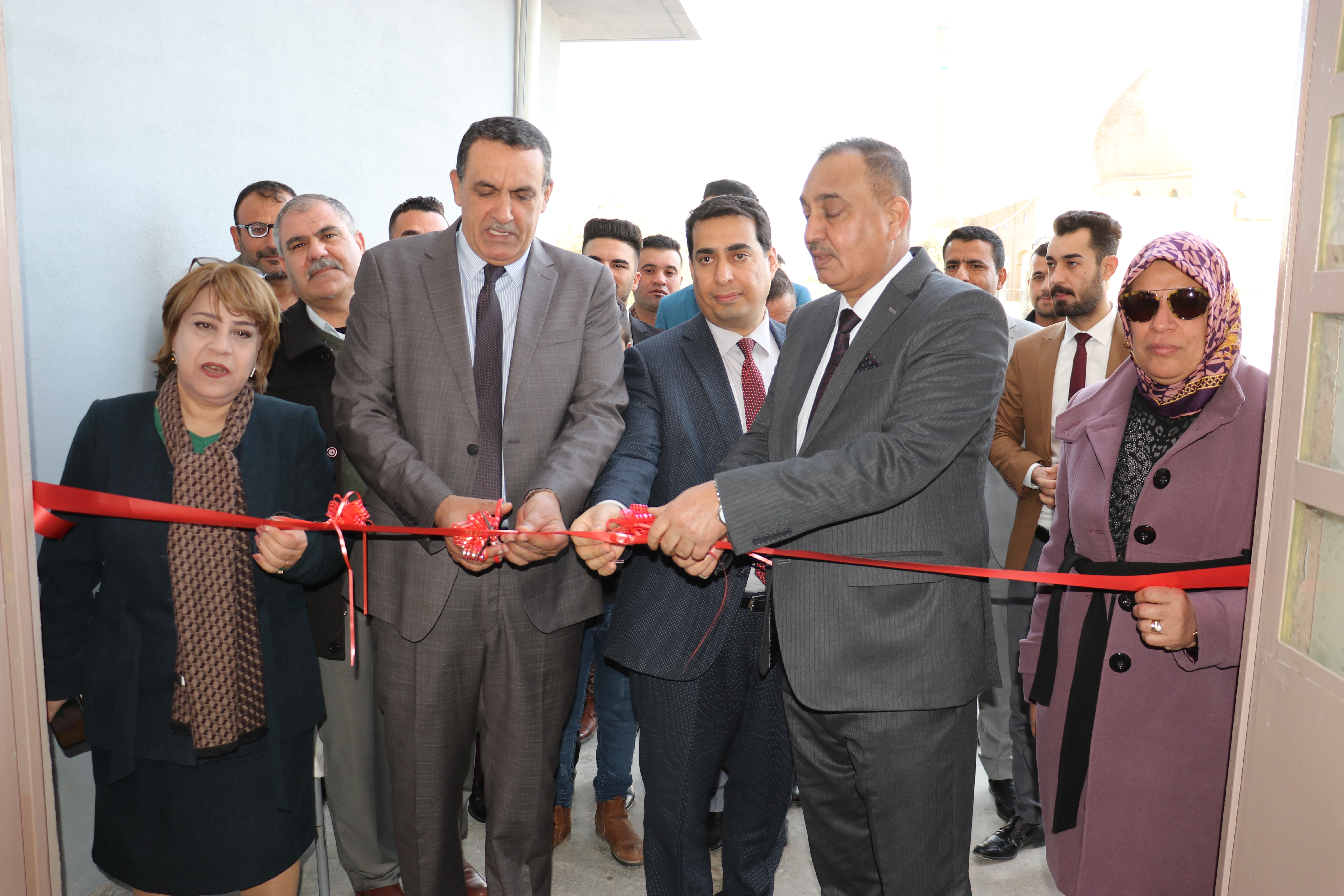 الجبوري  يفتتح  مدرستين جديدتين في واحد حزيران والشورجة بكركوك 