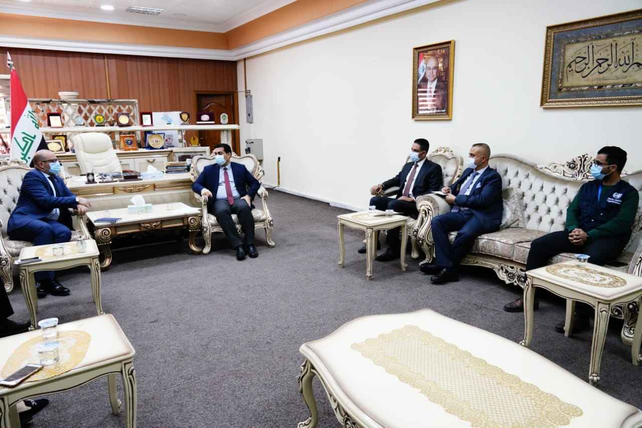     ممثل منظمة الصحة العالمية في العراق يزور كركوك   كركوك .. تبحث جهود مواجهة تحديات كورونا ودعم القطاع الصحي .