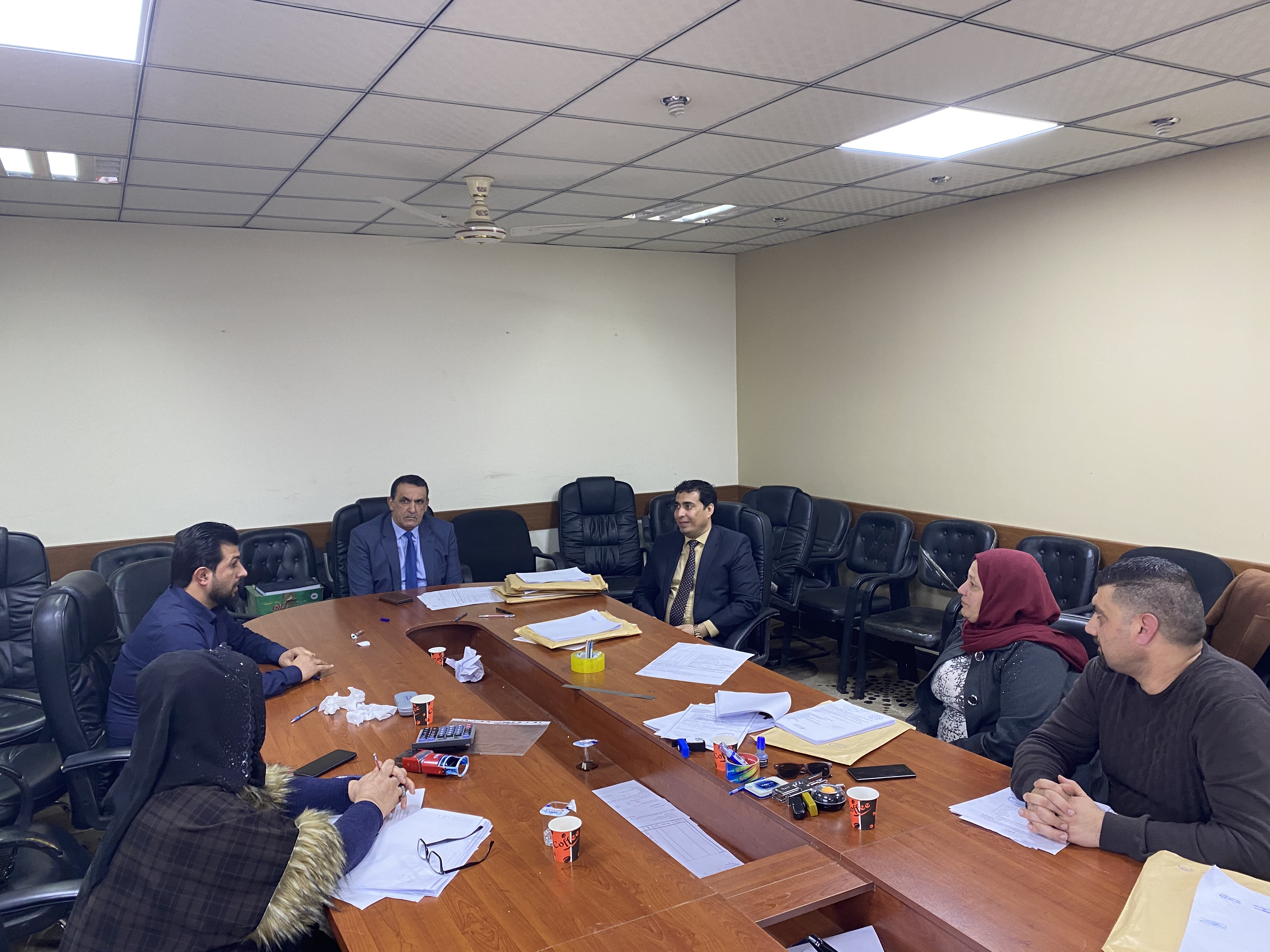   الجبوري  يشيد بعمل اللجان الفنية والقانونية وكوادر محافظة كركوك 