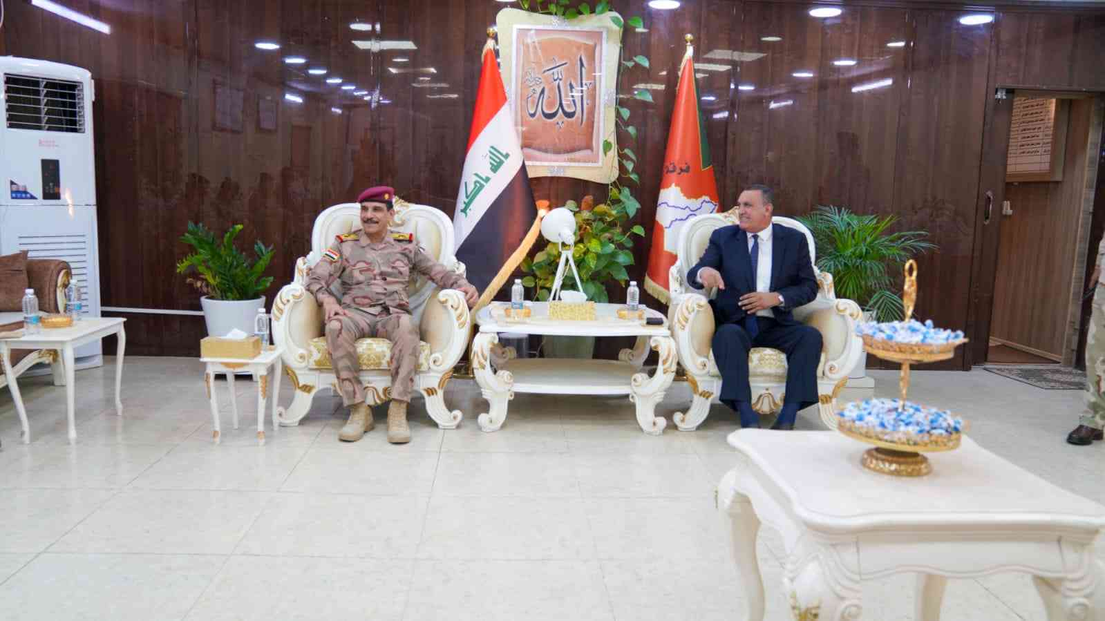 معالي رئيس اركان الجيش يزور كركوك .. ويتفقد القطعات والفرق العسكرية .