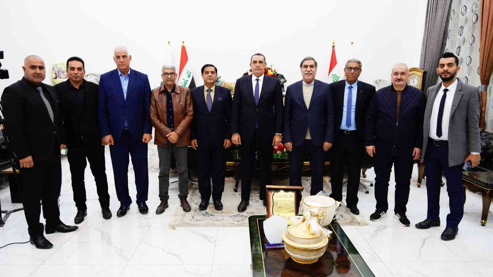 الجبوري .. ادارة كركوك حريصة على دعم الفعاليات الرياضية .