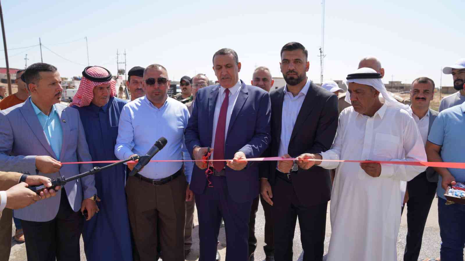 محافظ كركوك ..  يفتتح الجسر الرابط بين قضاء الدبس وباي حسن .