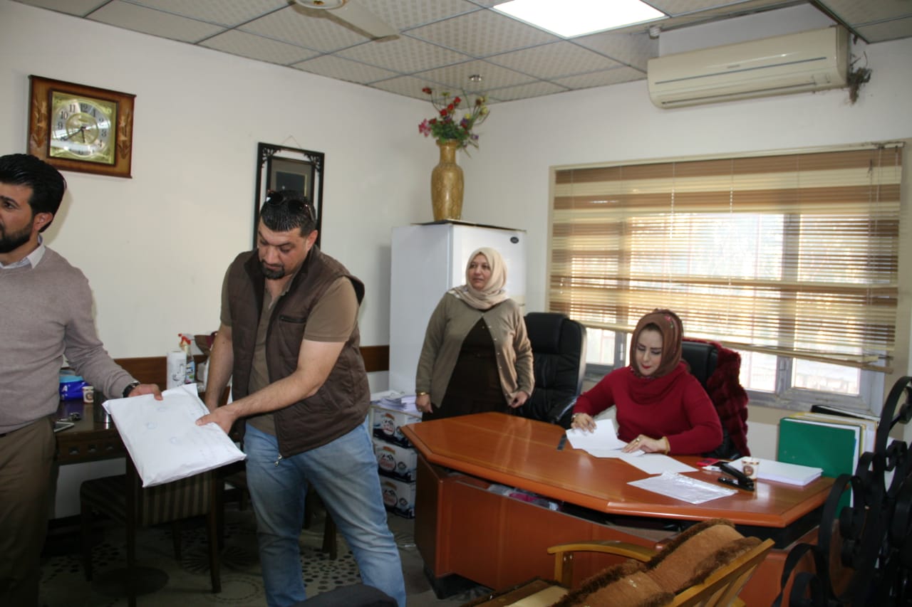 فتح عطاءات للمشاريع الخدمية في محافظة كركوك .