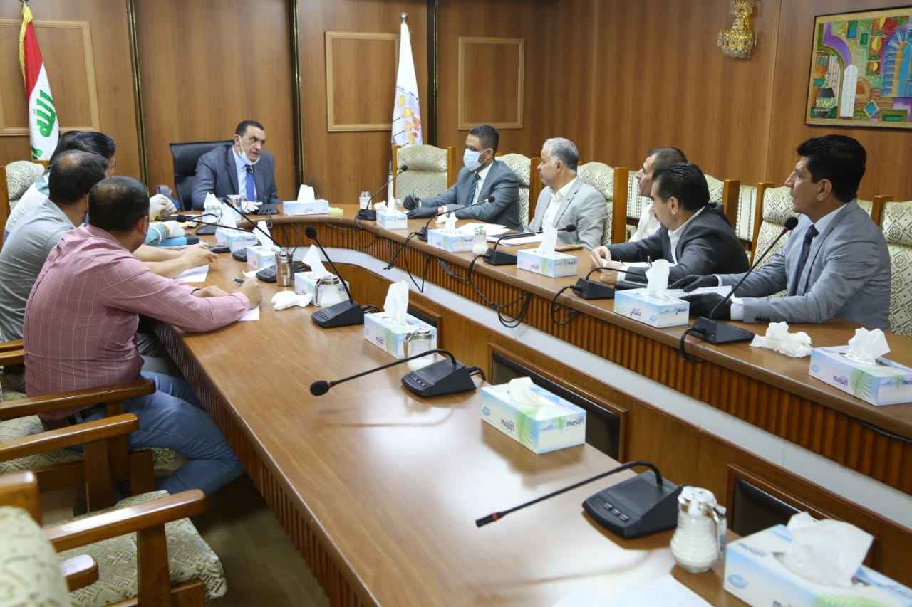 محافظ كركوك  يؤكد اهمية الأسراع بأنجاز مستشفى الحويجة 