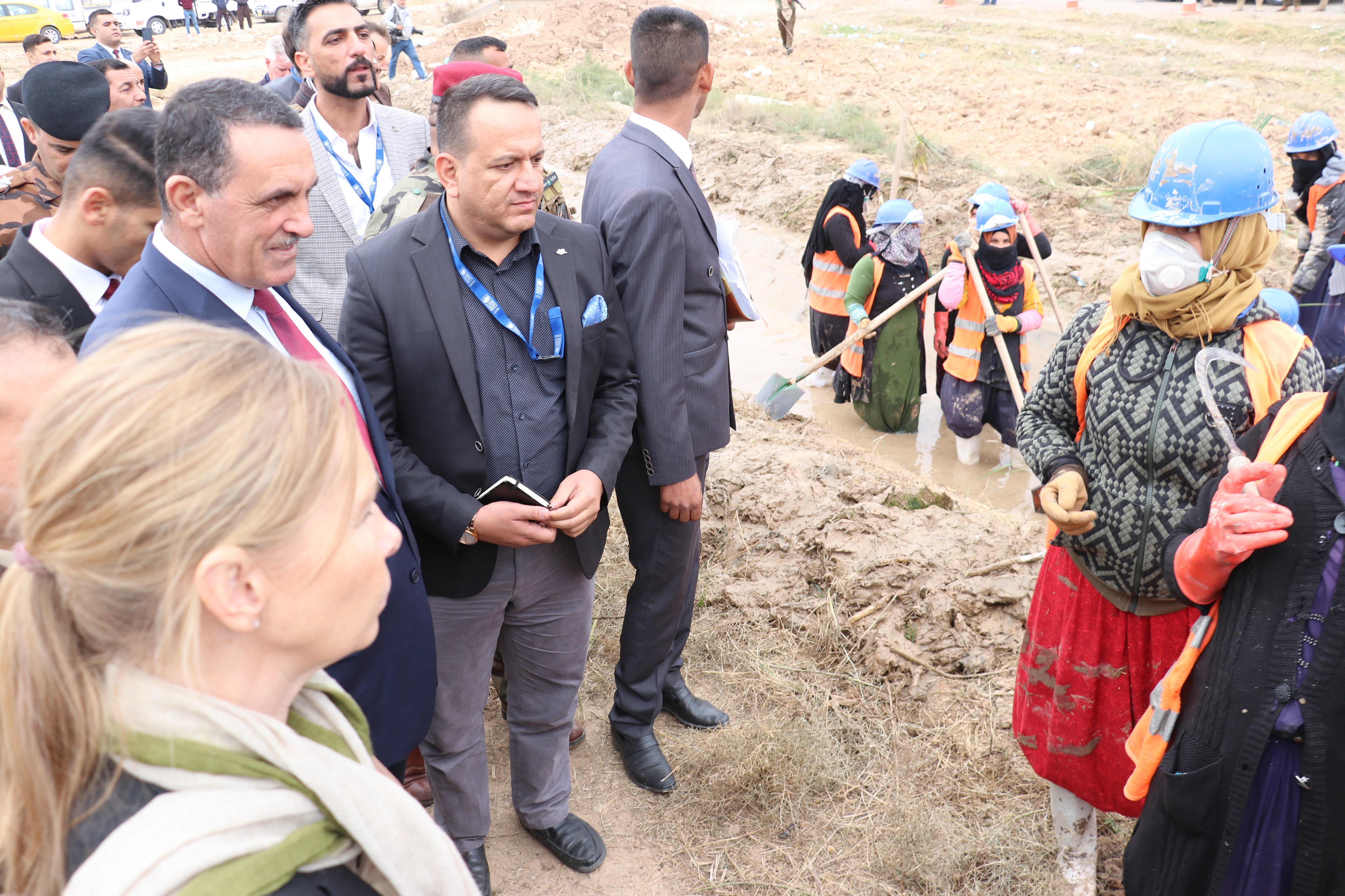 في اول زيارة لسفير بالاتحاد الاوربي  الجبوري  يشيد بدور حكومة النرويج ,, ويثمن جهود الامم المتحدة وصندوق اعادة الاعمار