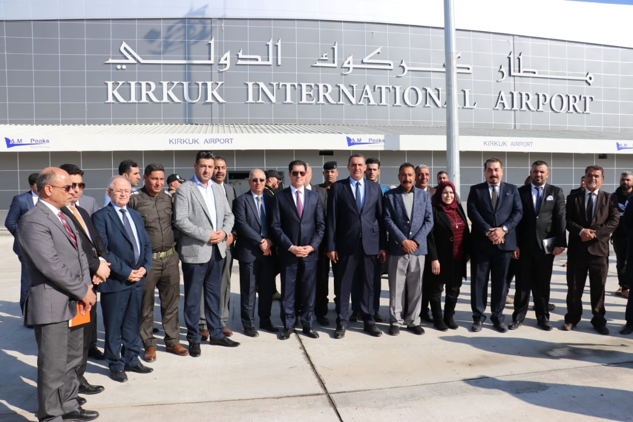   وزير التخطيط  سنعمل وندعم كركوك في تشغيل مطارها المدني بأسرع وقت ممكن 