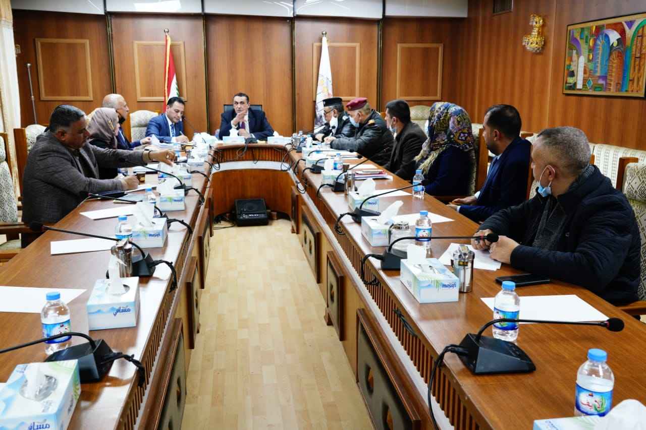     الجبوري يترأس اجتماع لبحث تفعيل العمل بلجنة القرار 154 