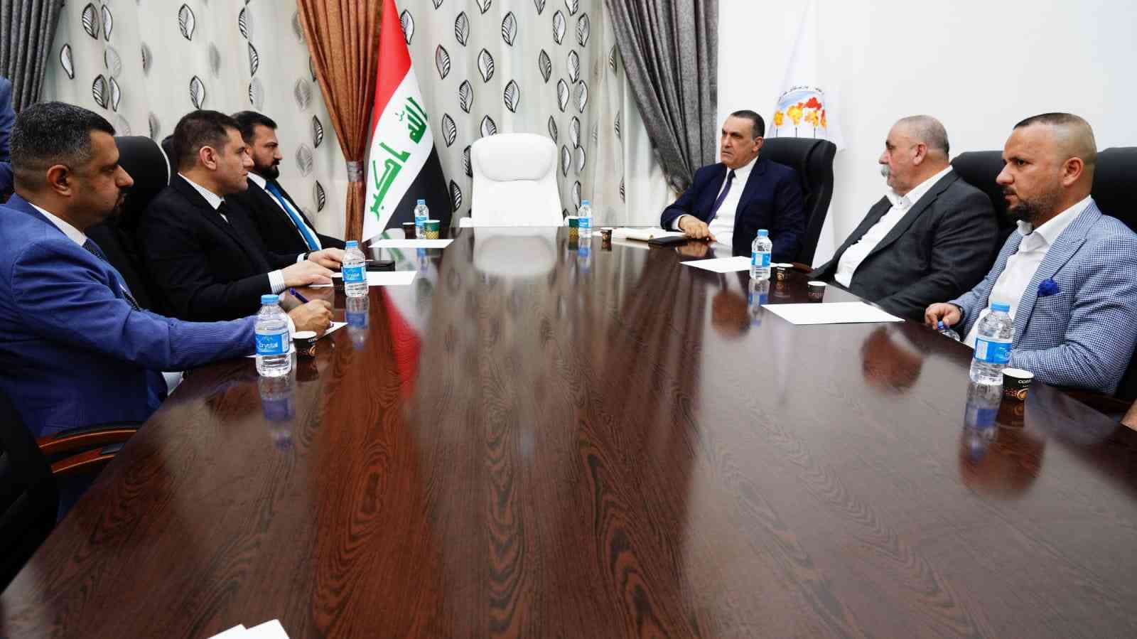 السيد محافظ كركوك ..  يبحث مع وفد المفوضية العليا المستقلة للأنتخابات في العراق جهود التعاون ودعم عملها  .