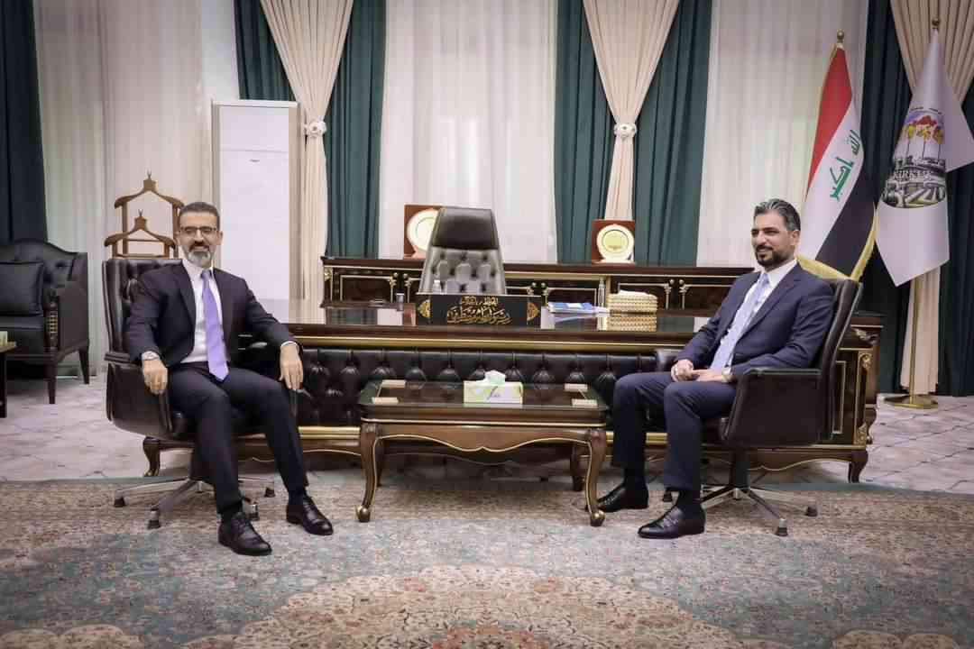 طه والحافظ يبحثان اوضاع كركوك . 