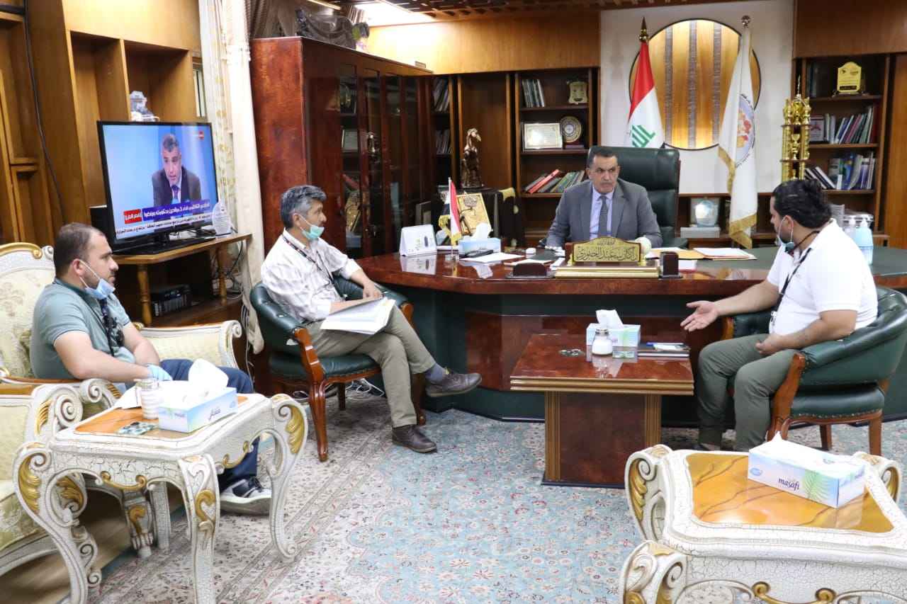 الجبوري .. يشيد بدعم المنظمات الدولية 