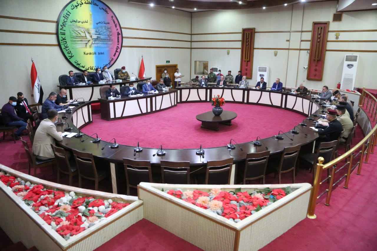 خلية الازمة في كركوك تقرر تخفيف اجراءات   تطبيق حظر التجوال ،،وتشدد على دور وسائل الاعلام وتطبيق الاجراءات الاحترازية والوقائية 