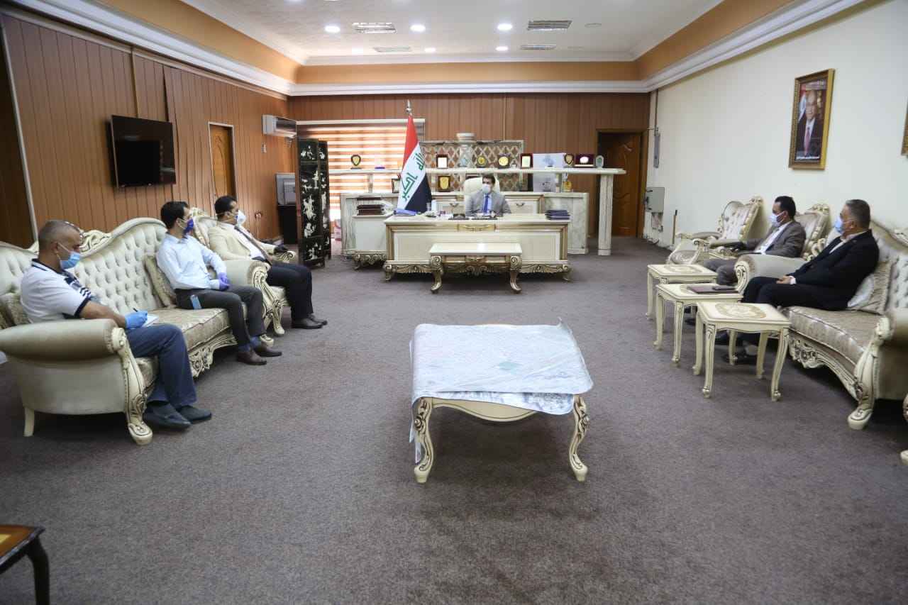  خلية الأزمة في كركوك  تقدم شكرها لشركة كورك تليكوم 