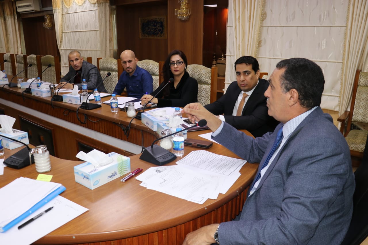   اجتماع للجنة العودة للنازحين  وغلق المخيمات في كركوك 