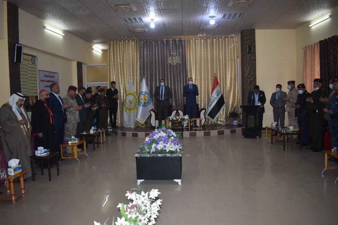 الغانمي  يحضر تجمعا لعشائر كركوك ورجال الدين ..ويشيد بأستقراراها وتعايش مواطنيها .