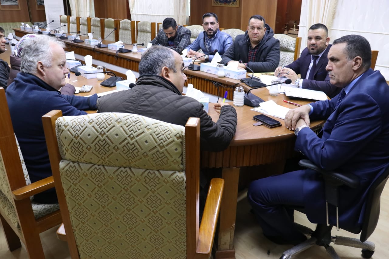  الجبوري  يبحث مع برنامج الأمم المتحدة الأنمائي مشاريع أعادة الاستقرار  