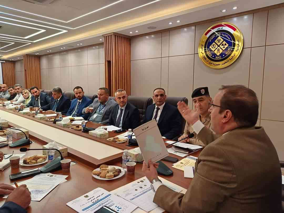 العراق اولاً ..    فريق الإعلام والتثقيف الوطني يجتمع لبحث استراتيجة الأمن الوطني العراق 2024 -2028 (العراق اولاً ).