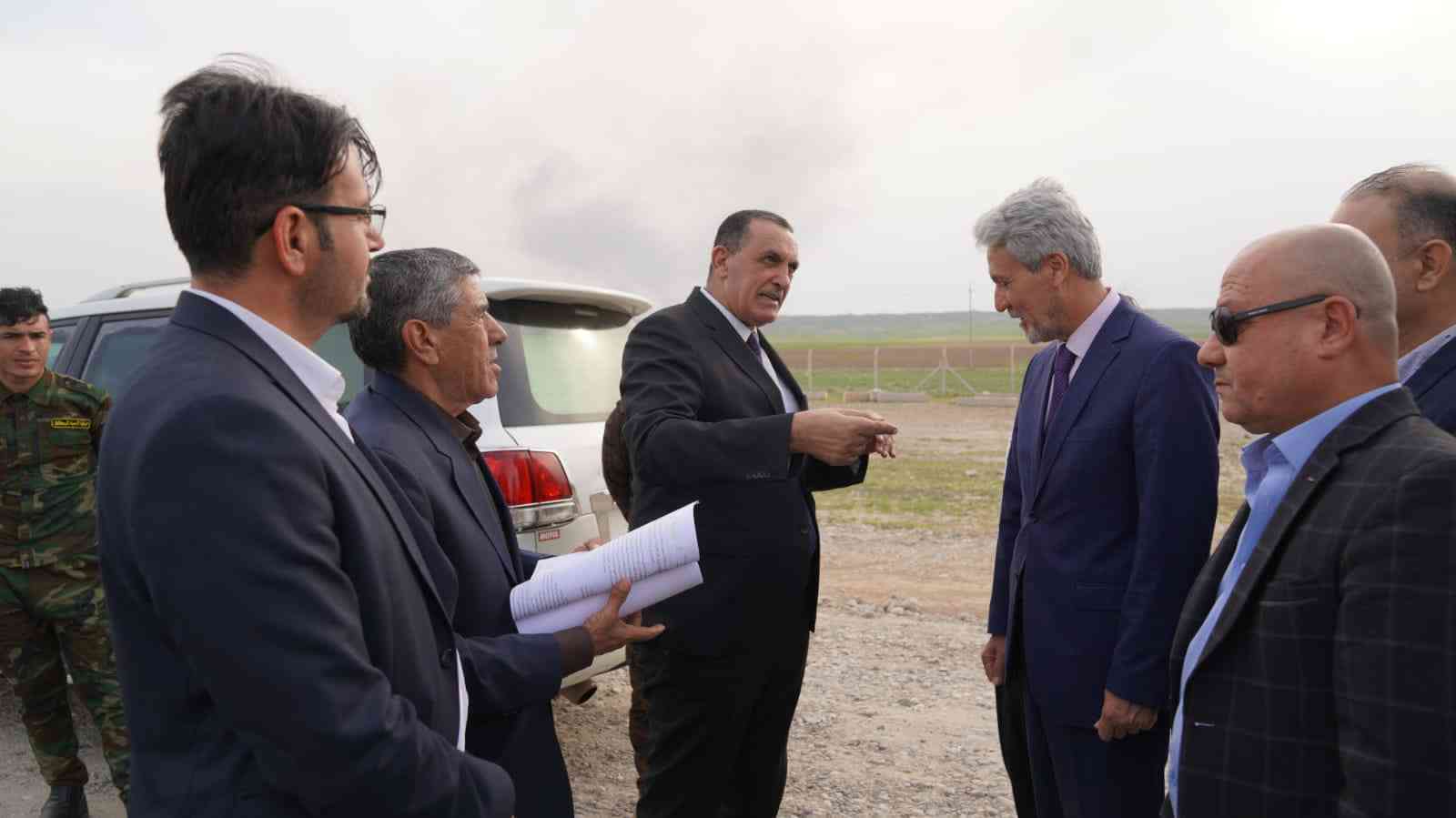 السيد محافظ كركوك ..  يتابع اعمال توسعة وتطوير  طريق كركوك /اربيل ..ويوجه بمعالجة المقاطع .