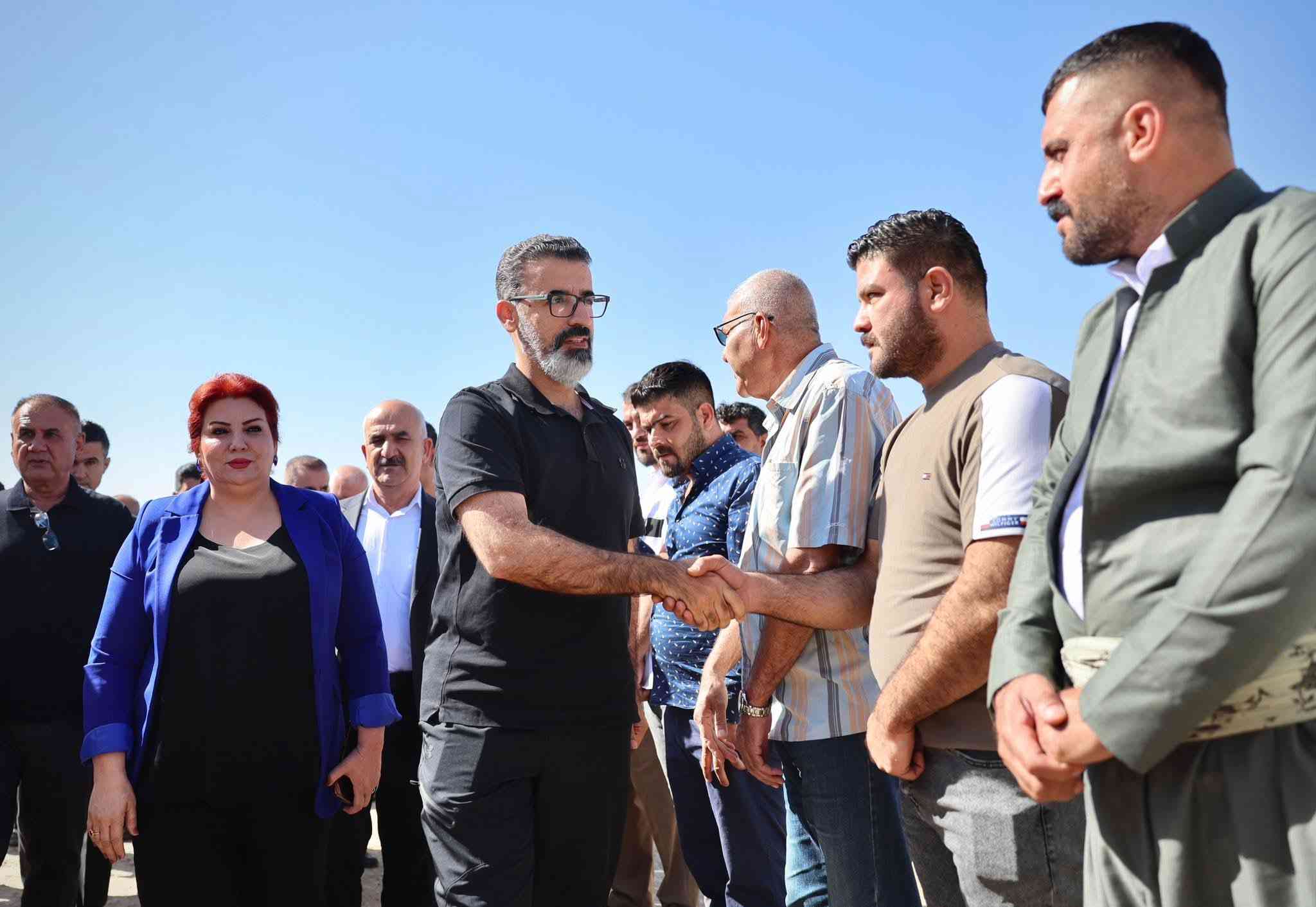 محافظ كركوك   يوجه بتنفيذ مشاريع خدمية في داقوق.