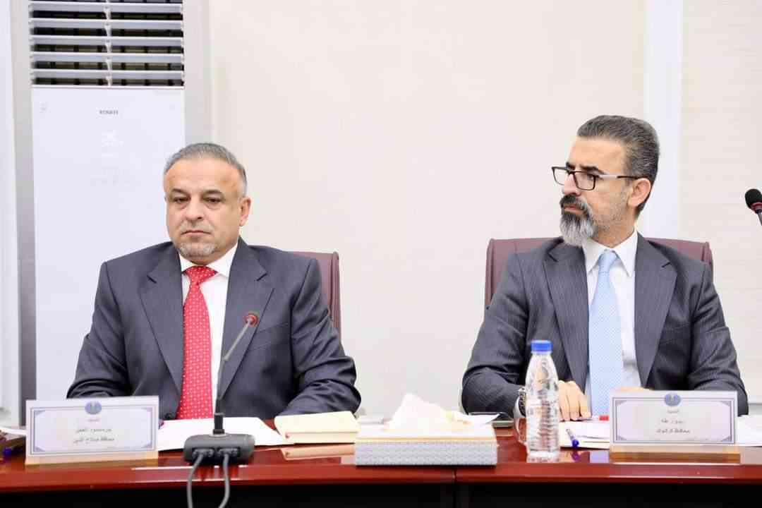 من العاصمة بغداد   وبحضور محافظ كركوك ريبوار طه مصطفى