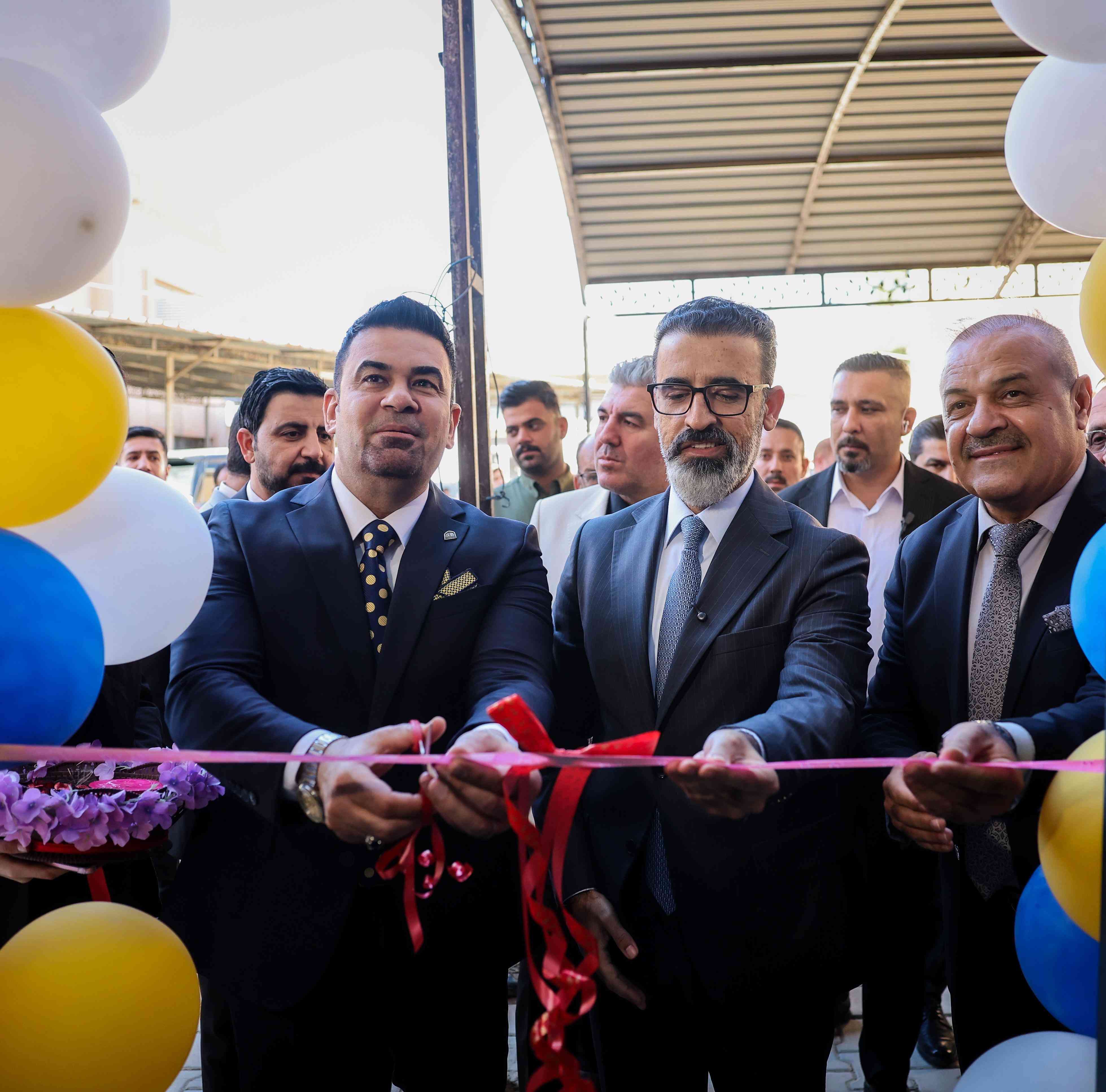 افتتح محافظ كركوك السيد ريبوار طه