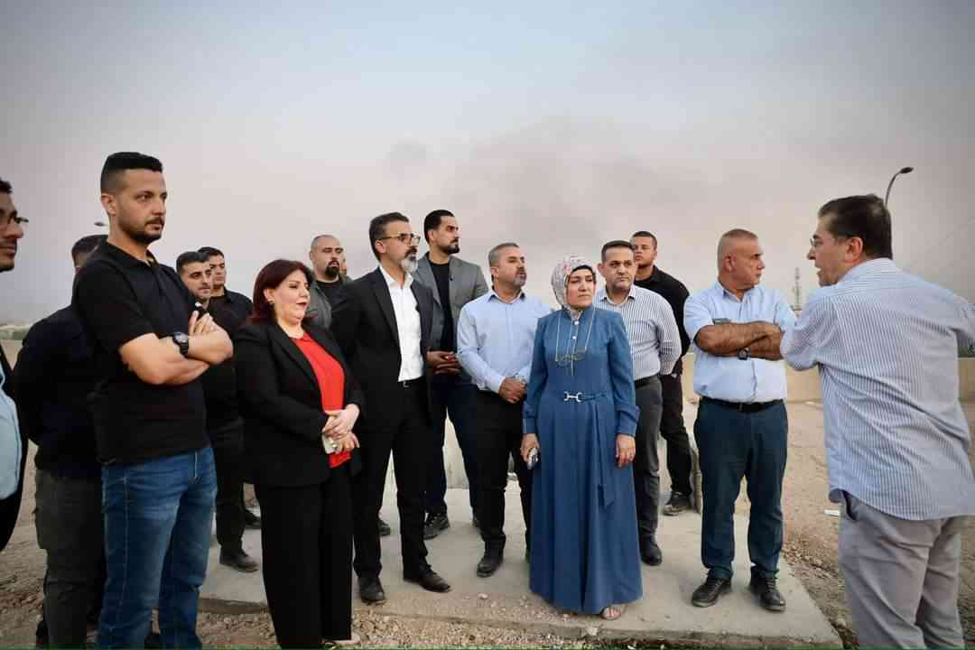 محافظ كركوك ريبوار طه مصطفى   يطلع على موقع سرچم لغرض تطويره