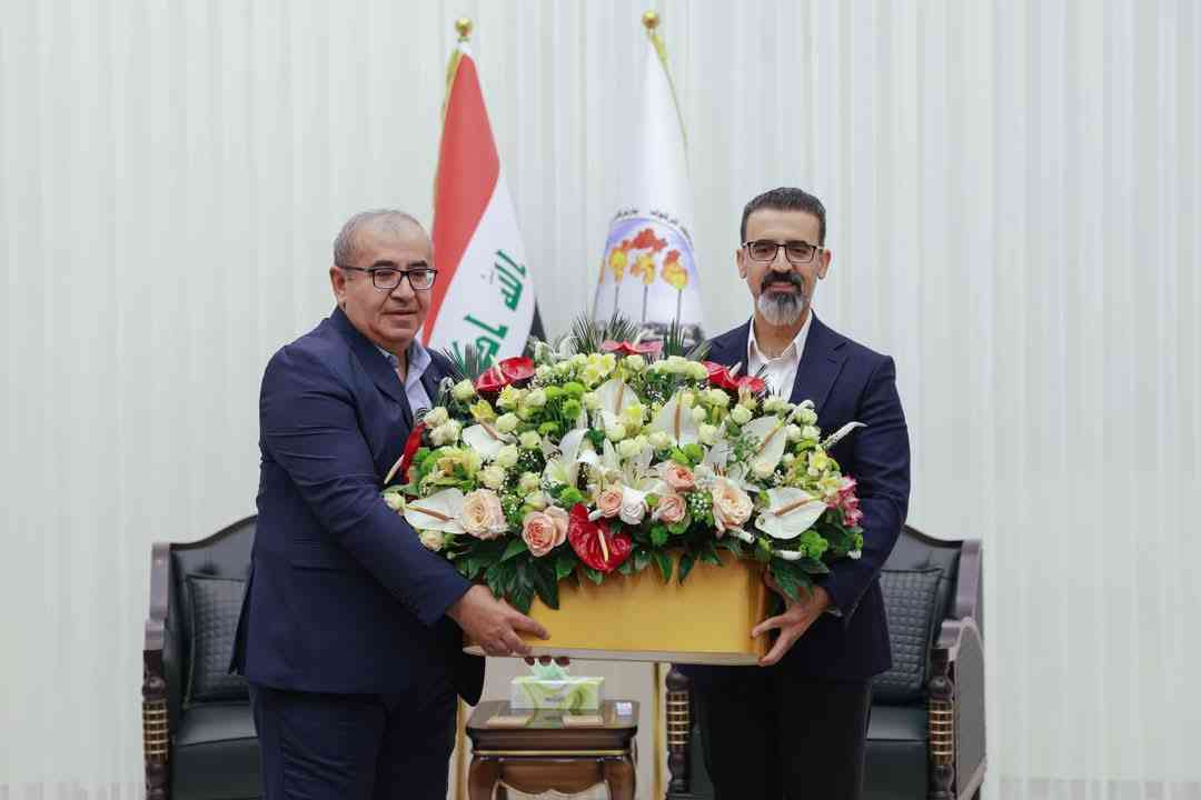 استقبل السيد محافظ كركوك ريبوار طه مصطفى   فريق المحاورين الإعلاميين برئاسة السيد ستران عبد الله 