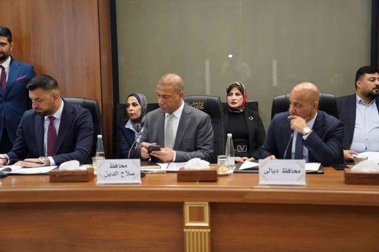 بحضور ممثل محافظ كركوك المعاون الفني المهندس قاسم إبراهيم حافظ 