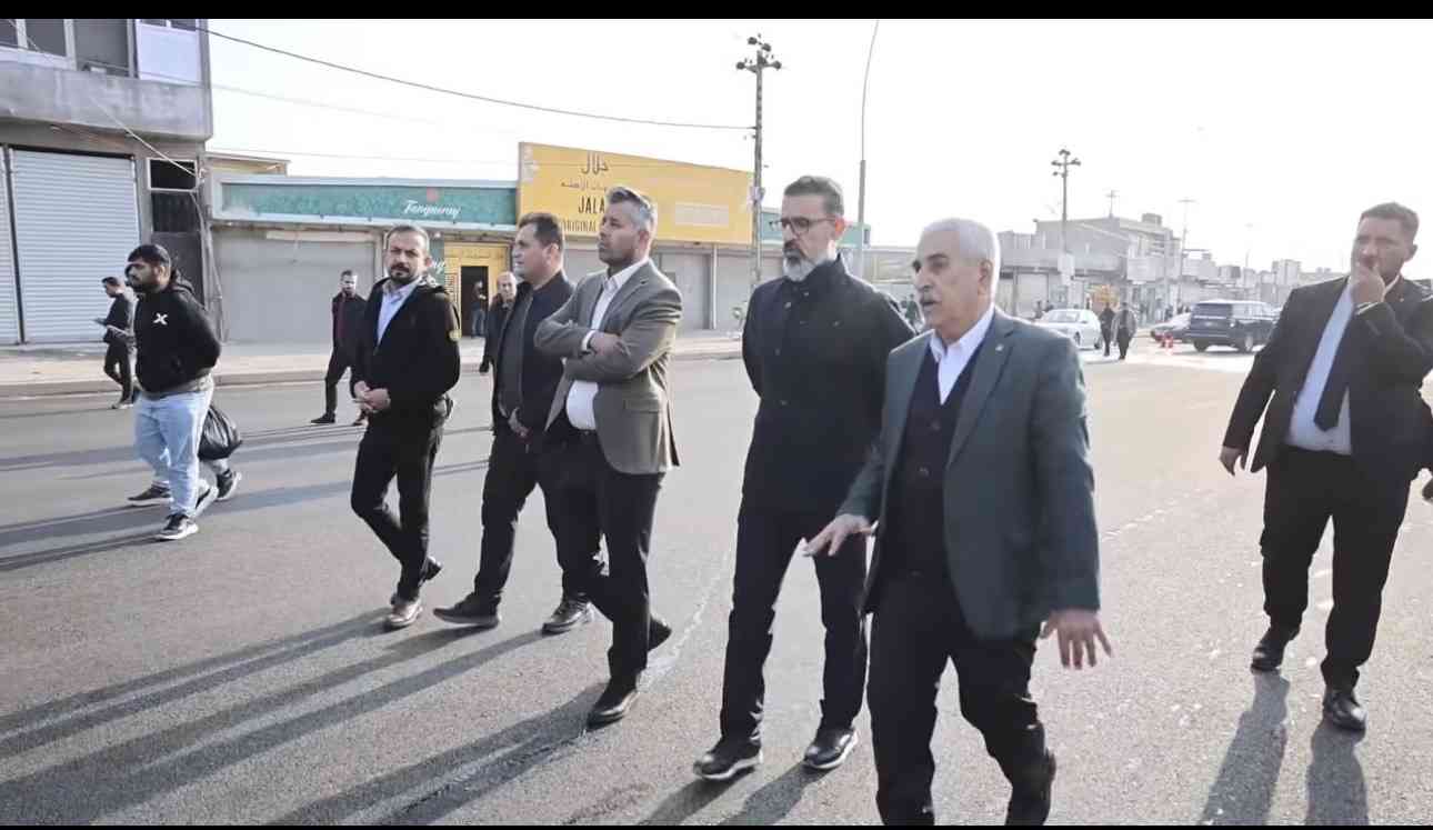 تفقد محافظ كركوك السيد ريبوار طه