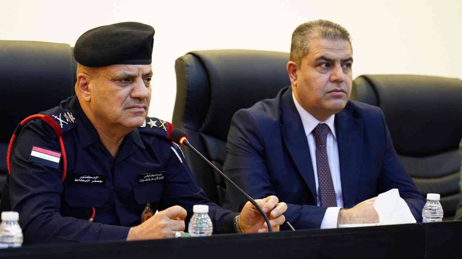 بتوجيه من دولة رئيس الوزراء ..  رئيس المركز الوطني لإدارة الأزمات والكوارث يصل كركوك 