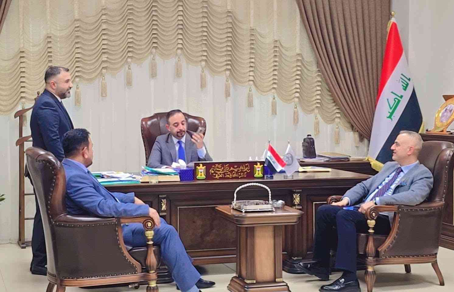 النائب الفني لمحافظ كركوك   الدكتور إبراهيم تميم : 