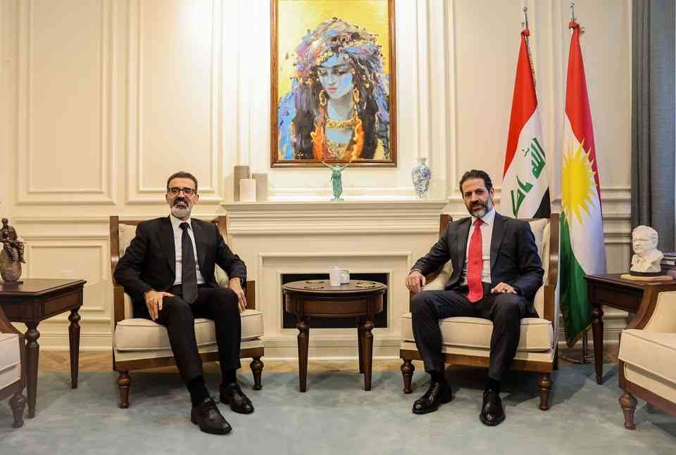 سُعدت اليوم بلقاء أخي العزيز السيد قوباد طالباني نائب رئيس حكومة إقليم كوردستان في أربيل.